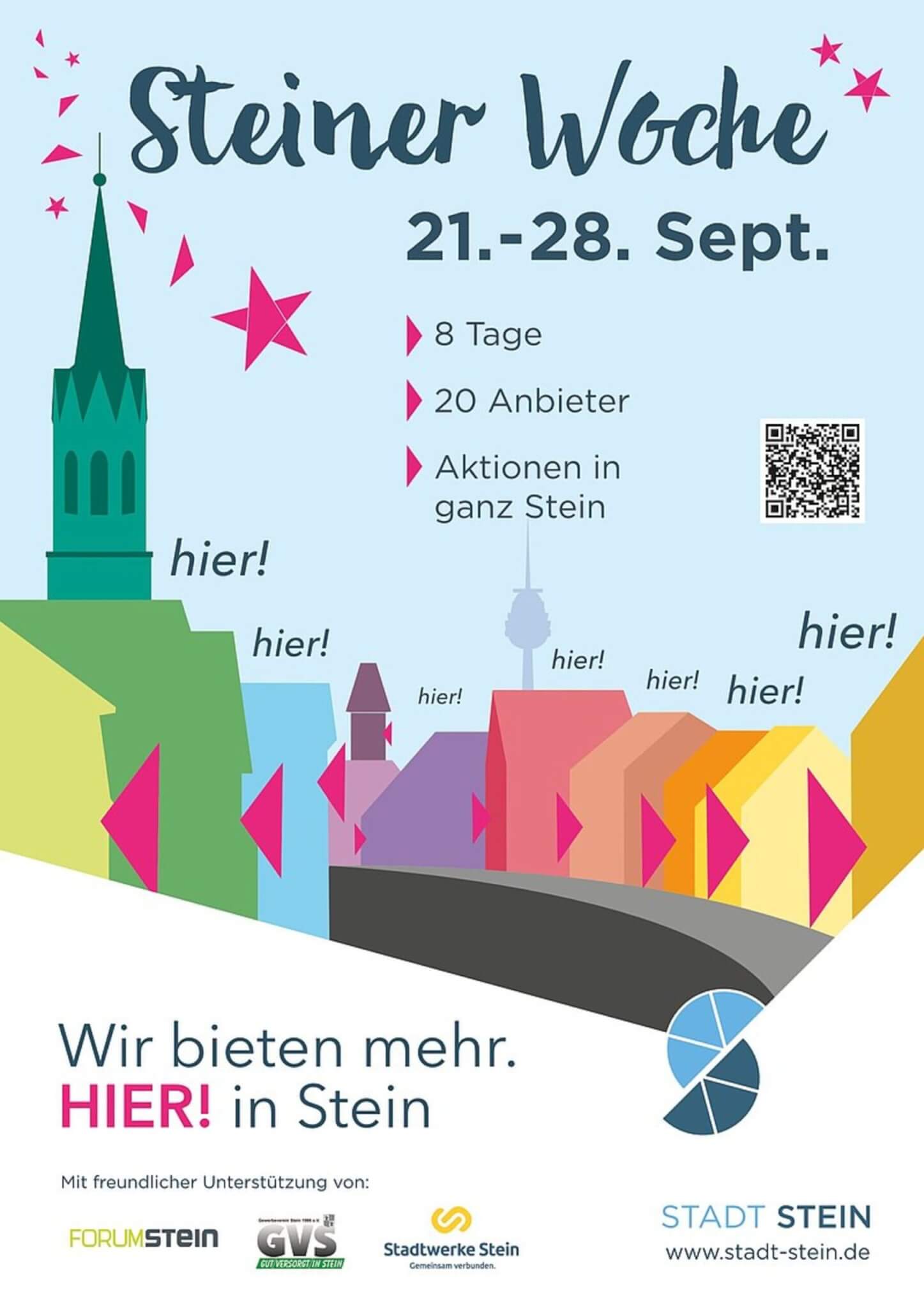 Die Steiner Woche 2024 verwandelt Stein vom 21. bis 28. September in ein lebendiges Zentrum voller kultureller und kulinarischer Höhepunkte.