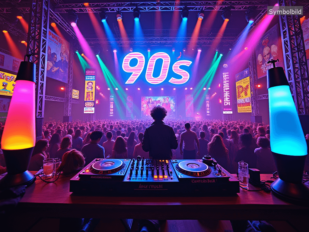 Die 90er-Jahre-Party in Zirndorf am 9. November bringt mit Hits und Retro-Highlights das Feeling der Kultdekade zurück.