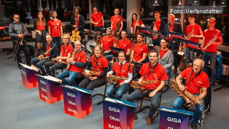 Die Tune Up Big Band und die GigaOhm Band der TH Nürnberg laden zum Doppelkonzert ein und bieten Jazz vom Feinsten – von Klassikern bis zu modernen Stücken.