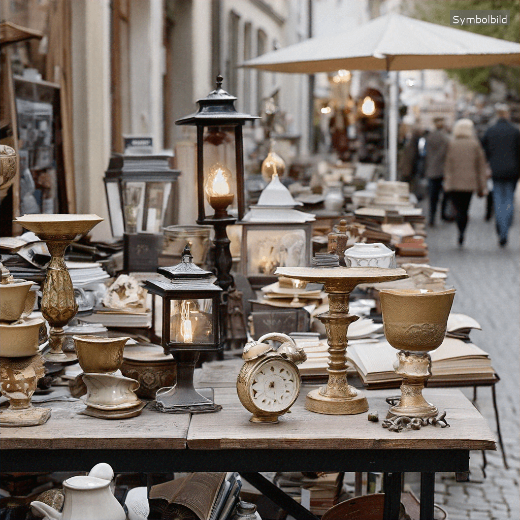 Der Grafflmarkt in Fürth lädt zum Stöbern nach Vintage-Fundstücken und seltenen Kuriositäten ein und zieht Jahr für Jahr zahlreiche Besucher an.