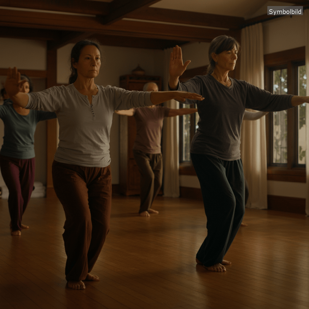 Der Qi Gong-Grundkurs „Die 8 Brokate“ der Volkshochschule Zirndorf-Stein bringt Entspannung und Ausgeglichenheit in den Alltag.