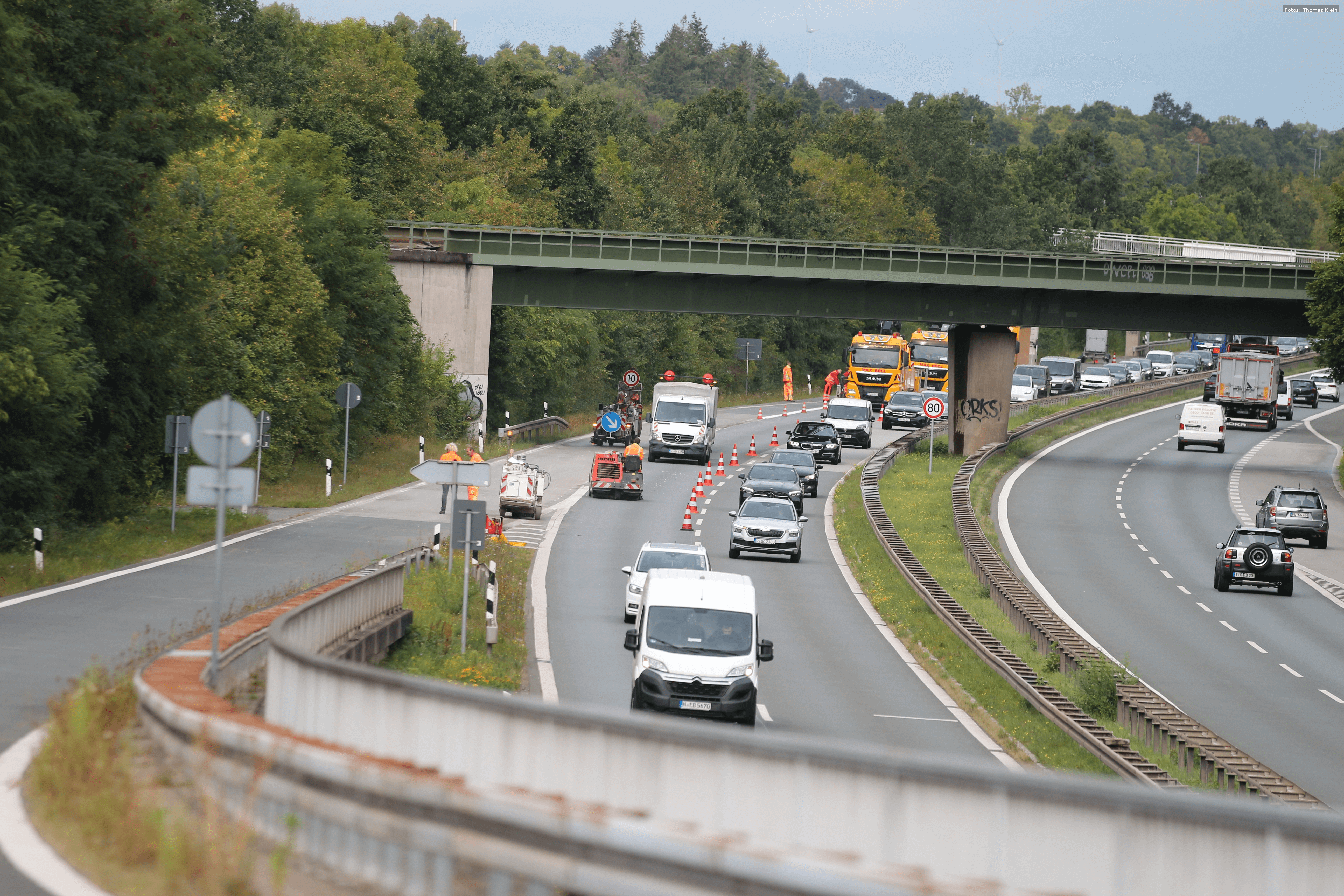 Die Ausfahrt Fürth-Dambach auf der Südwesttangente wurde dauerhaft gesperrt.