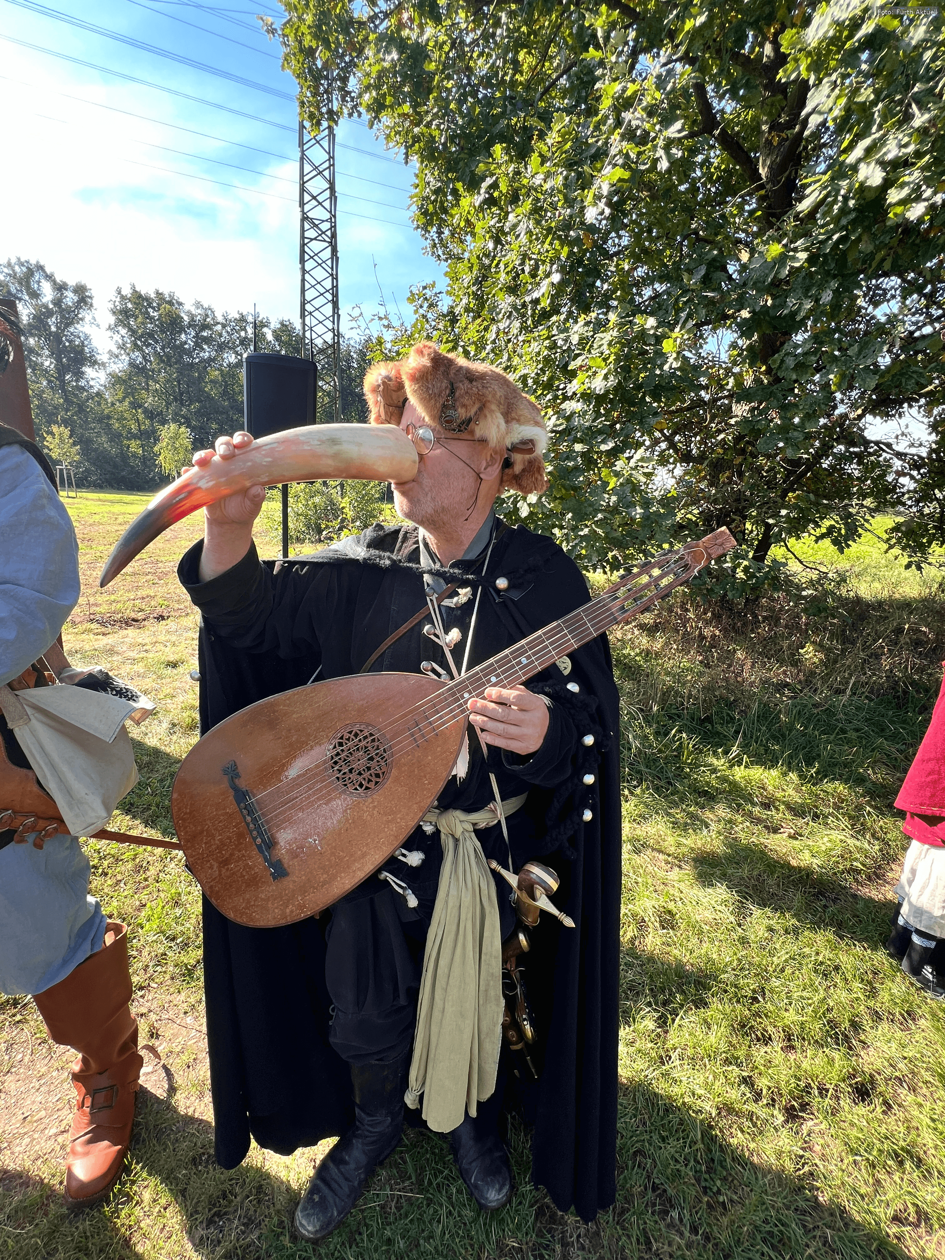 Bei strahlendem Wetter fand am Sonntag das erste Wallenstein-Erlebnis-Festival in den Städten Oberasbach, Zirndorf und Stein statt